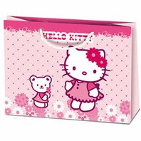 Dárková taška Hello Kitty růžová (HL)