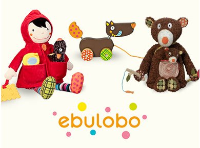 EBULOBO originální plyšové hračky